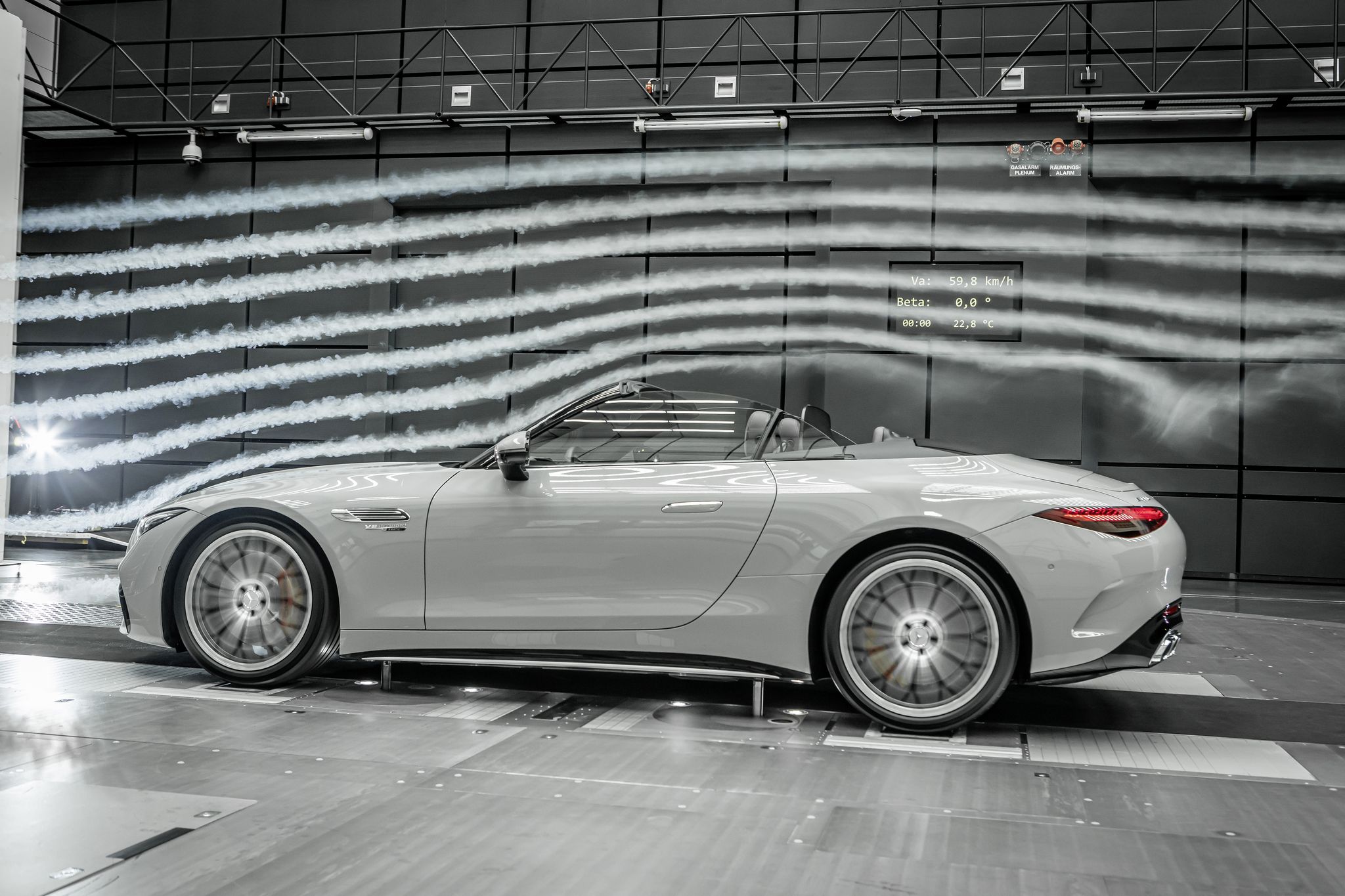 Die Aerodynamik des neuen Mercedes-AMG SL aus Affalterbach