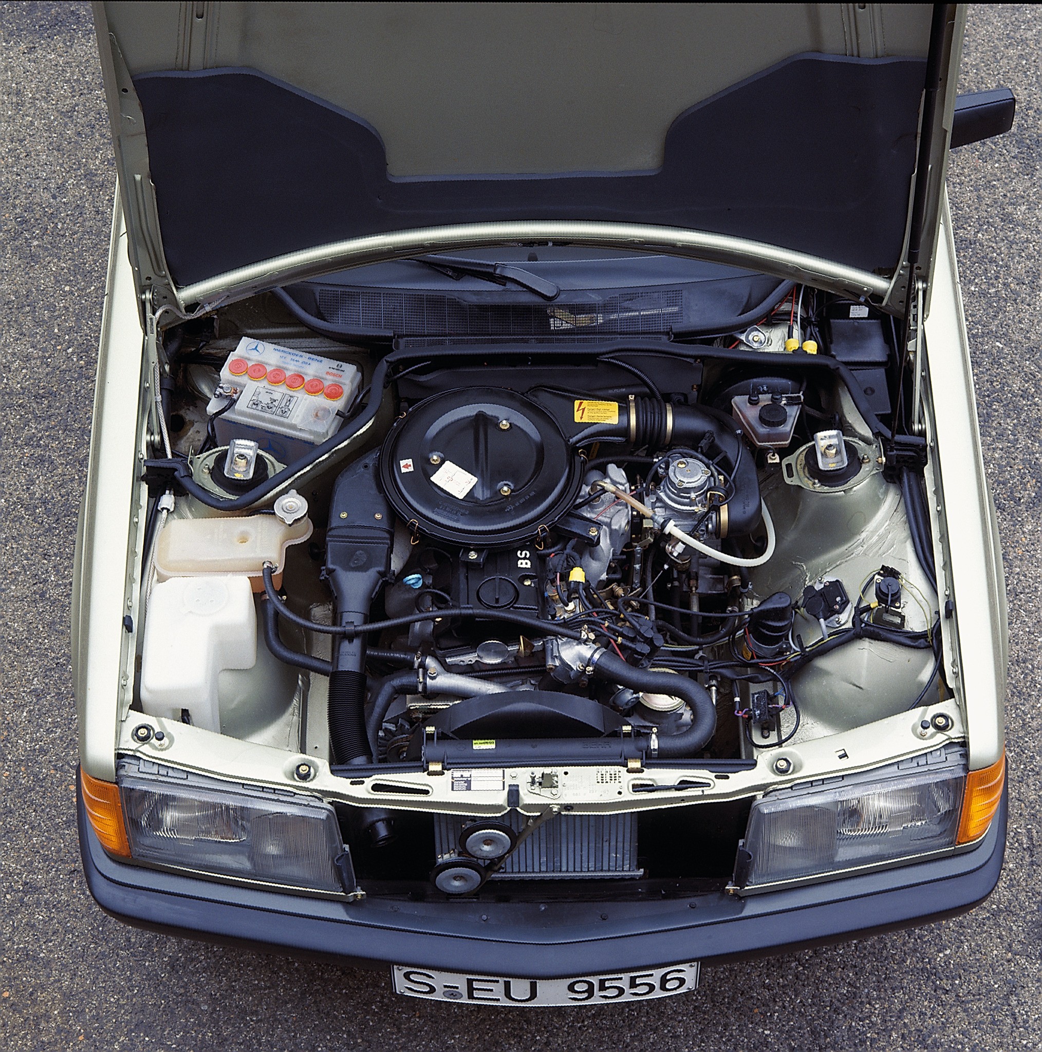A1238800220 Original Mercedes-Benz Reparatursatz Entriegelungsgriff  Motorhaube E-Klasse W123 190er W201