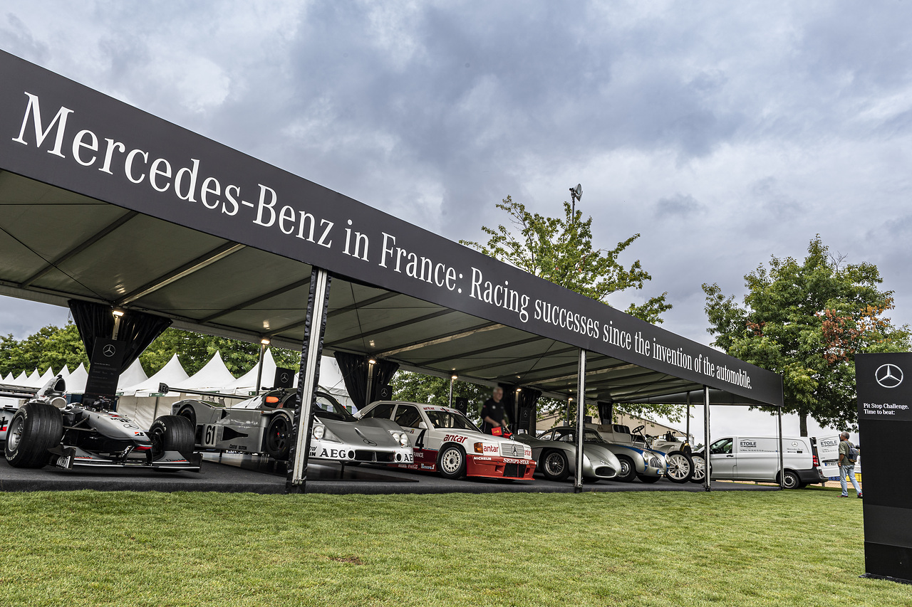 Mercedes-Benz Classic bei den Le Mans Classic 2022 in Frankreich