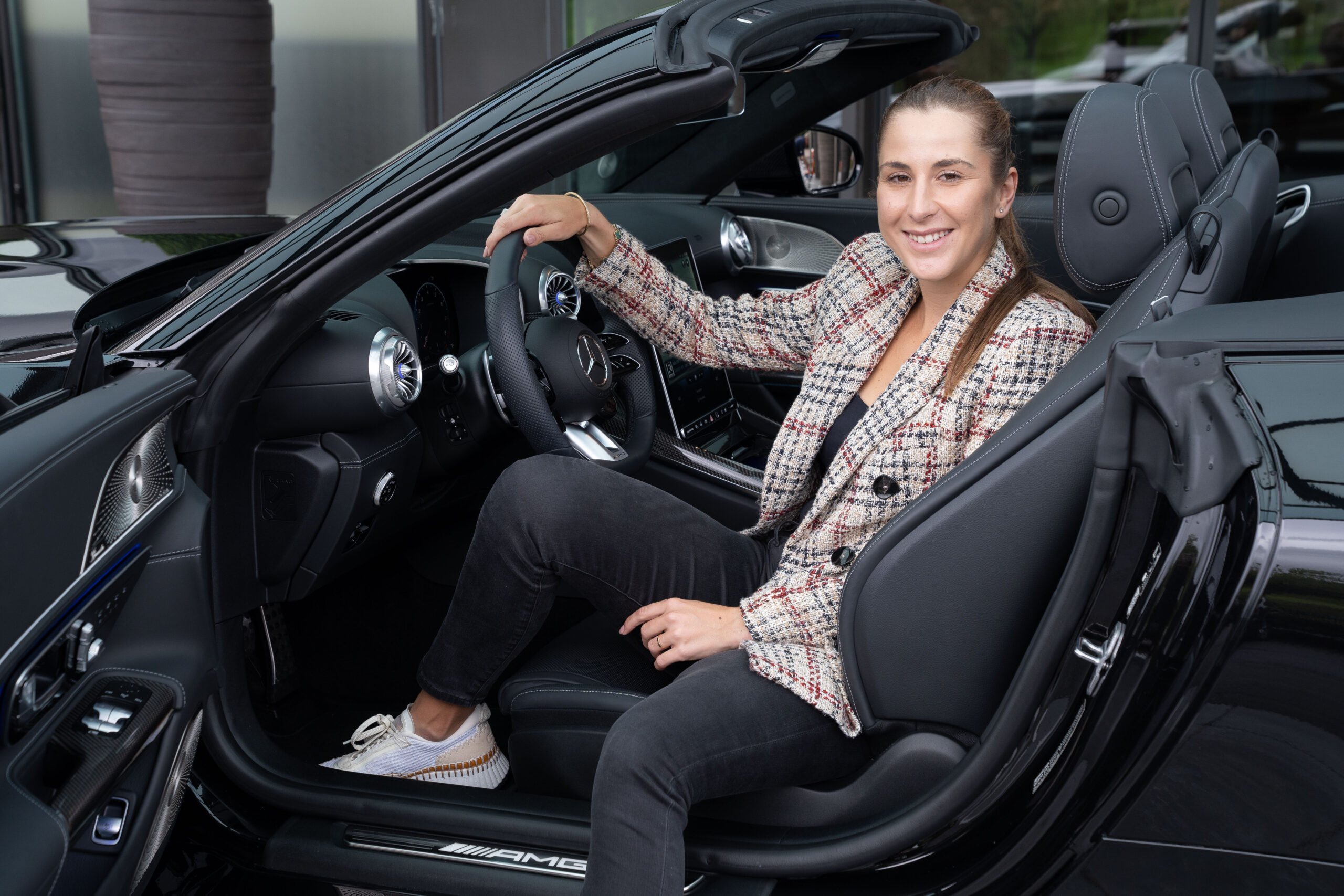 Belinda Bencic ist neue Markenbotschafterin von Mercedes-Benz