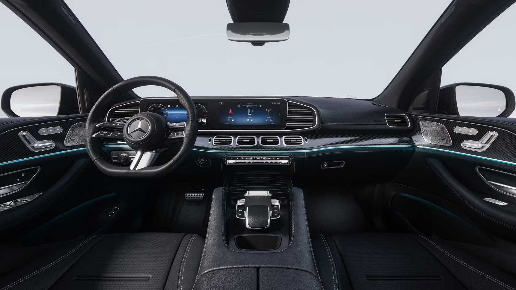 EMUK Wohnwagenspiegel Mercedes GLE V167 (2018 - 2023)