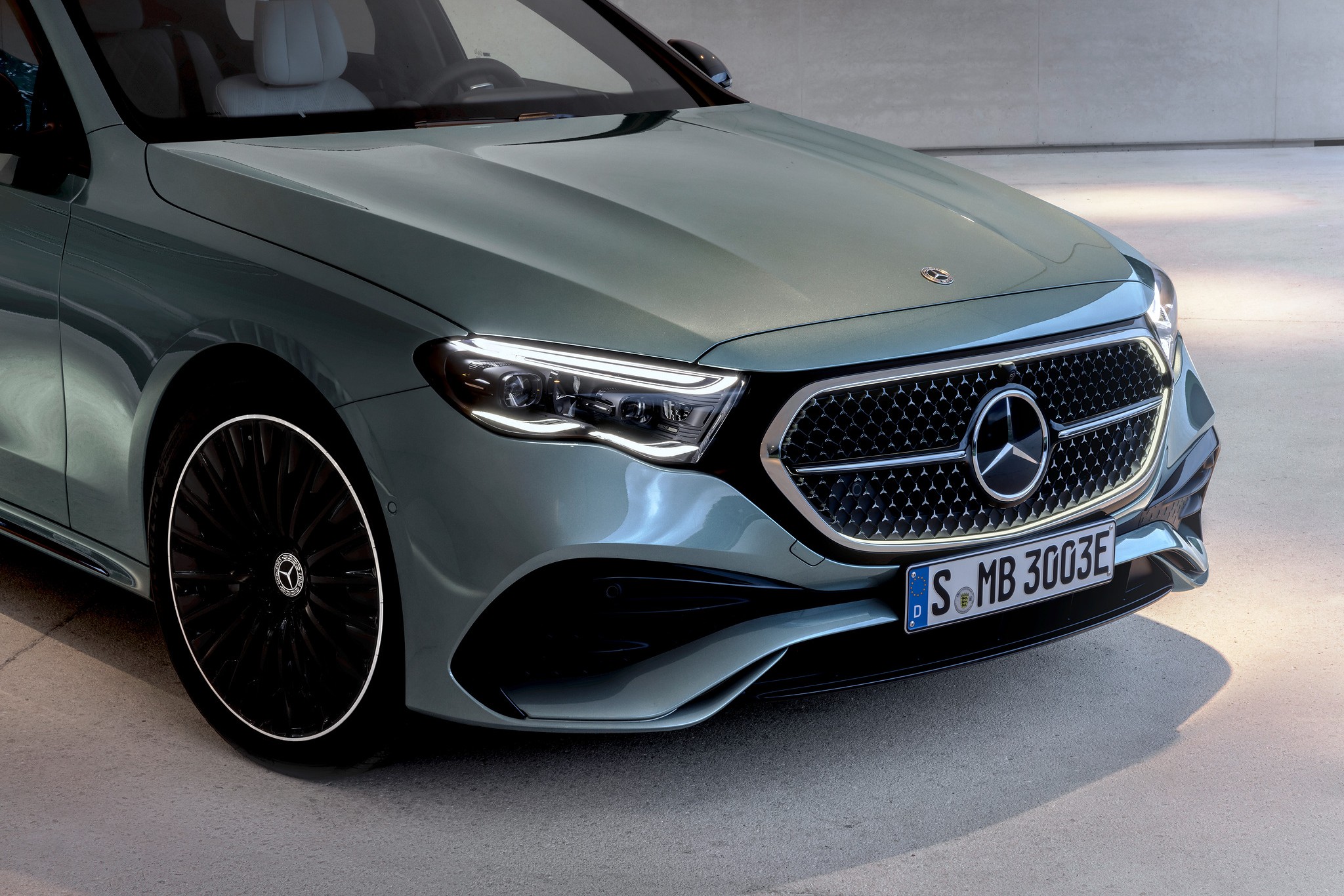 Das Exterieurdesign der neuen E-Klasse von Mercedes-Benz