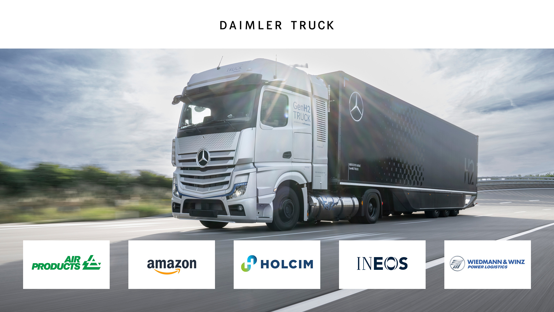 Daimler Truck baut Erprobungsflotte des GenH2 Trucks auf