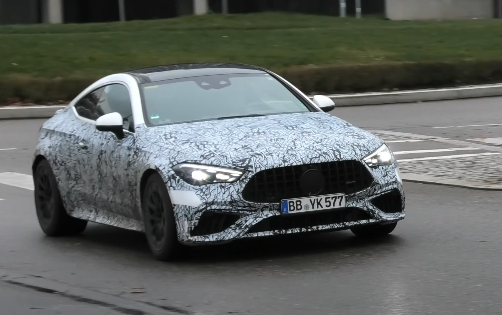 Photos of the top AMG engine in the CLE Coupé