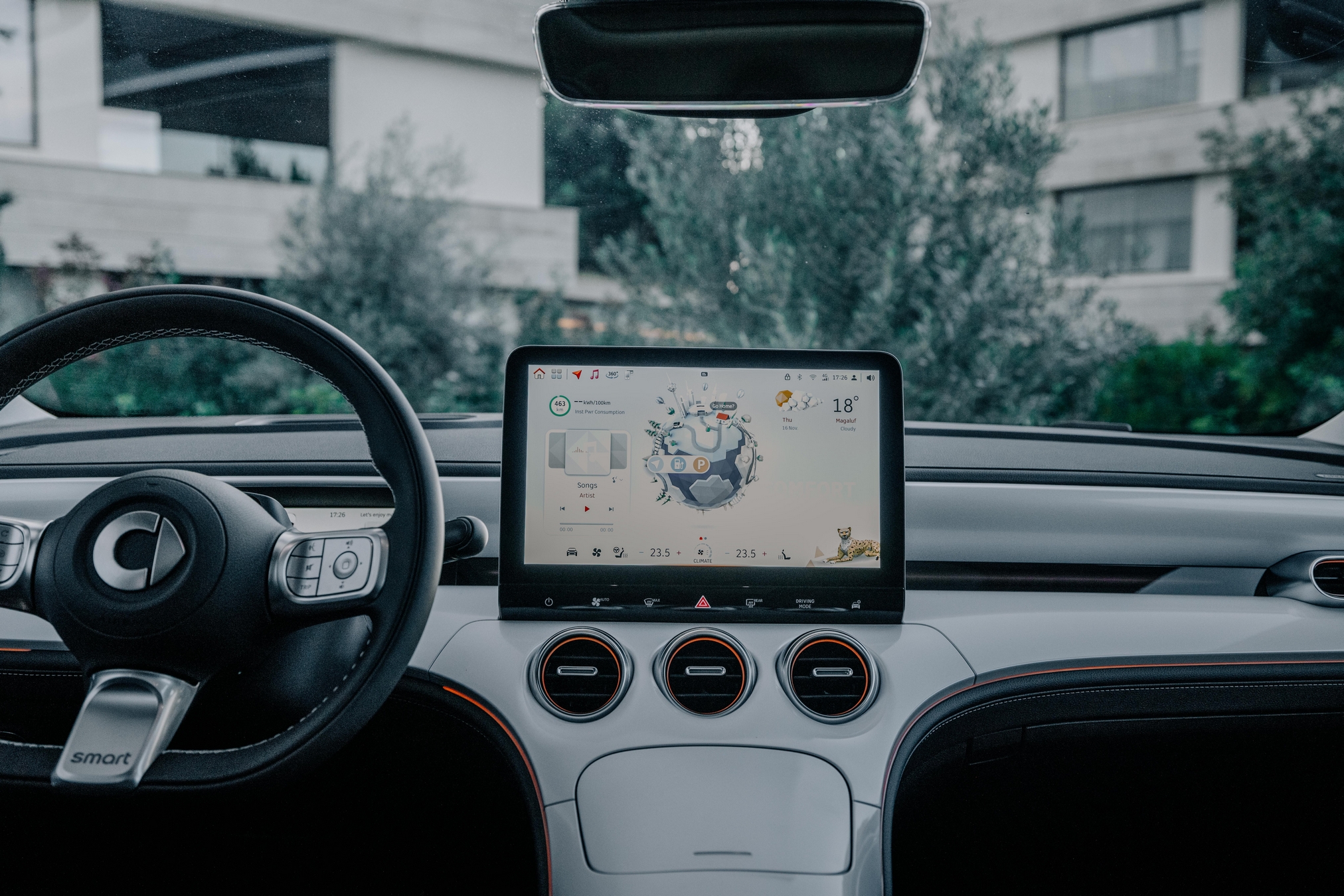 Mehr Impressionen zum smart #3 Premium Modell