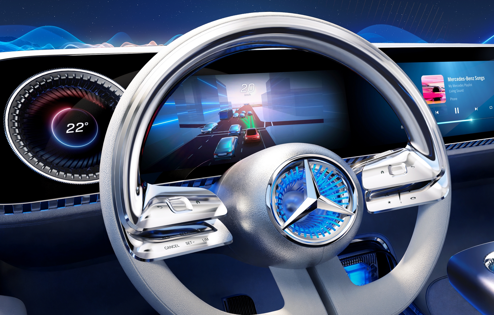CES 2024: Mercedes-Benz zeigt neue digitale Technologien in Las Vegas