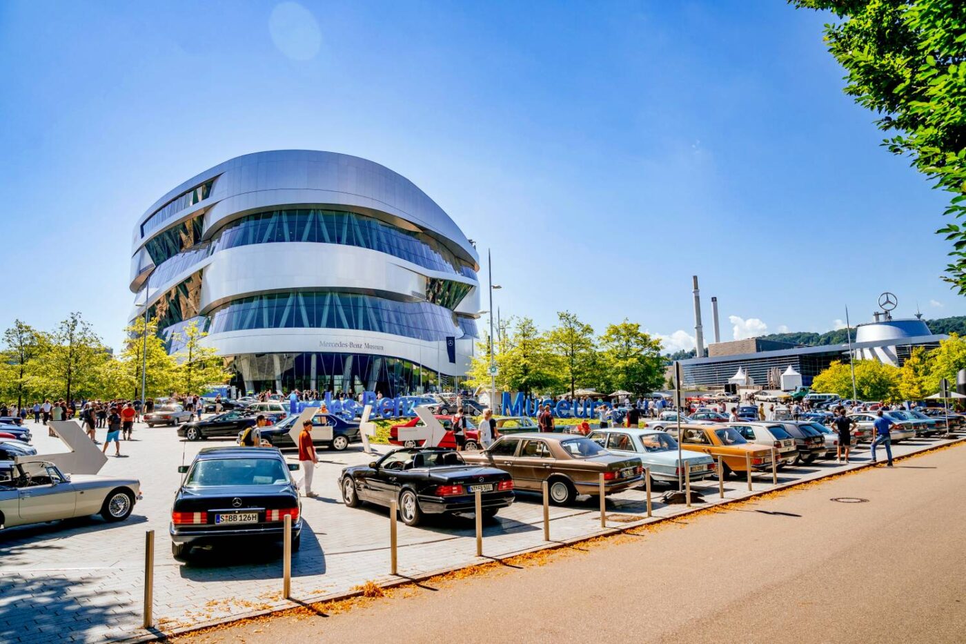 Mercedes Benz Museum Parkhaus P4 mbpassion.de