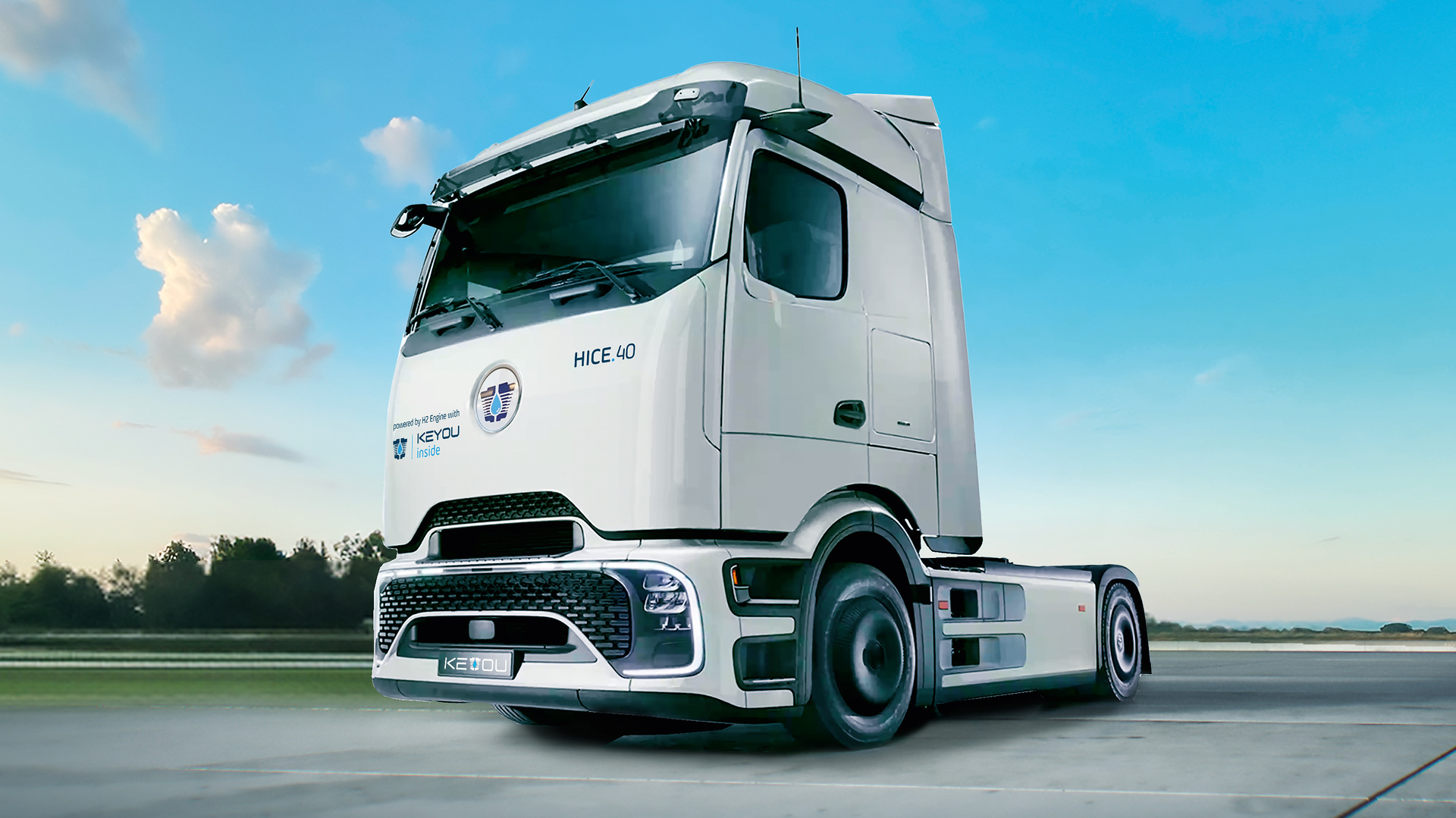 Daimler-Truck-kooperiert-mit-KEYOU-bei-Wasserstoff-Lkw