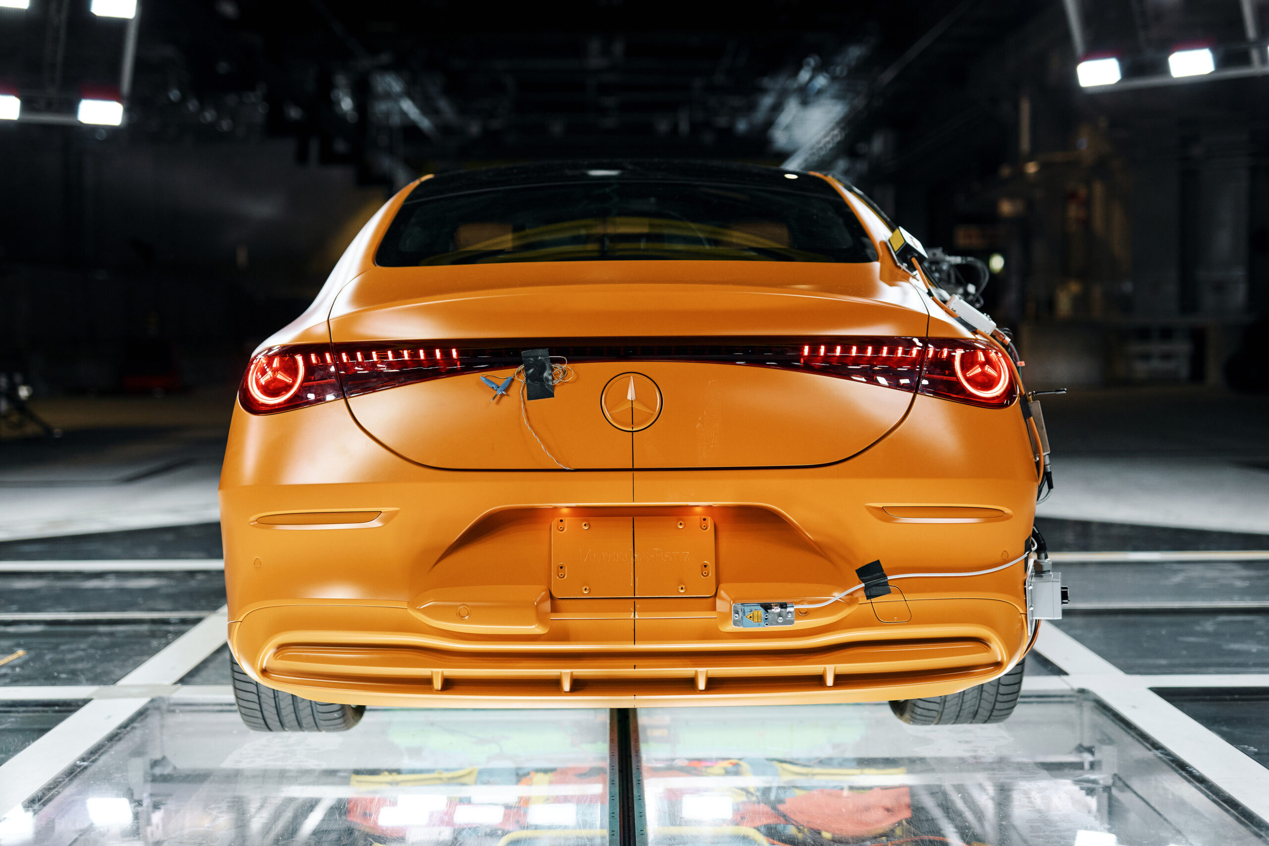 Mercedes CLA im Crashtest: sicherer Seitenaufprall bei 56 km/h