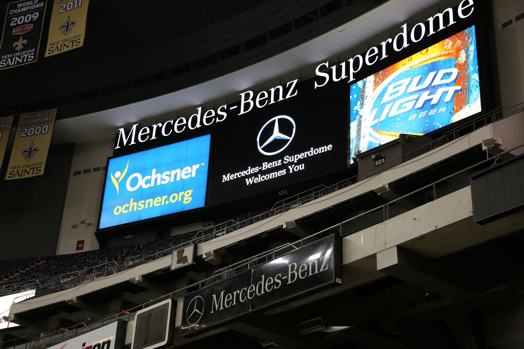 Mercedes-Benz verzichtet auf Sponsoring des Superdomes in New Orleans